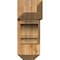 Ekena Millwork Balboa Craftsman Rough Sawn Bracket w/ Offset Brace, Western Red Cedar, 8"W x 20"D x 20"H BKT0806X20X20BOA04RWR - alternate 4